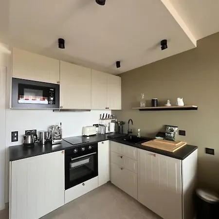 شقة De Charme, 2p, Terrasse, Vue Mer, Clim, Garage جوان ليه باه
