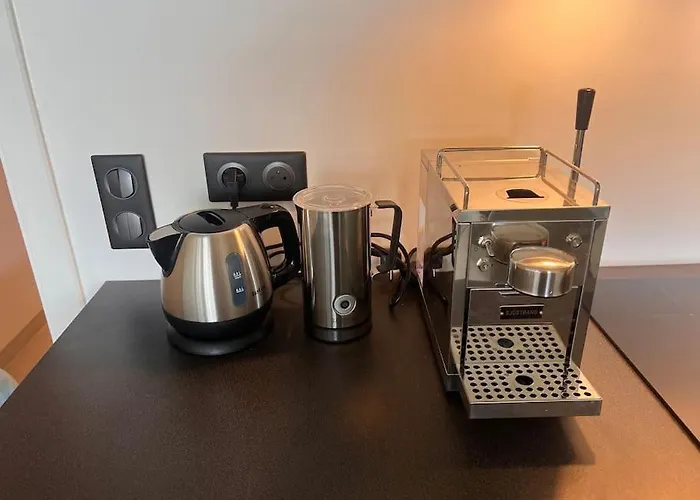 شقة De Charme, 2p, Terrasse, Vue Mer, Clim, Garage جوان ليه باه