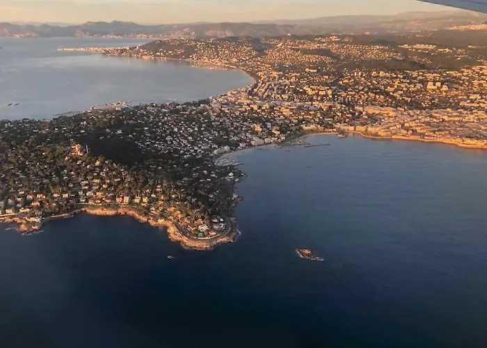 De Charme, 2p, Terrasse, Vue Mer, Clim, Garage جوان ليه باه